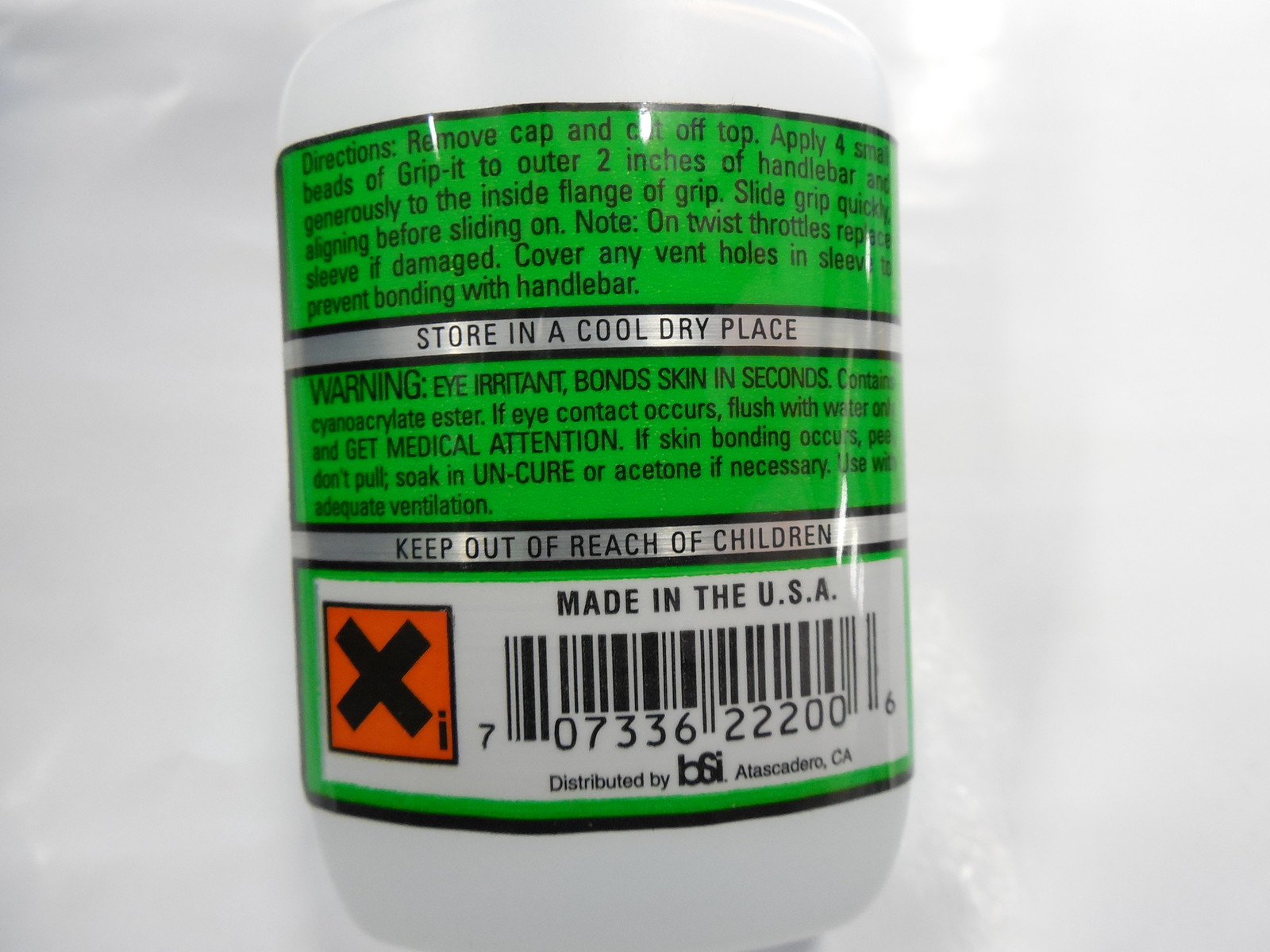 Arctic Cat ATV & Snowmobile Grip-it Grip Glue 1 oz 0441-510 1054-151