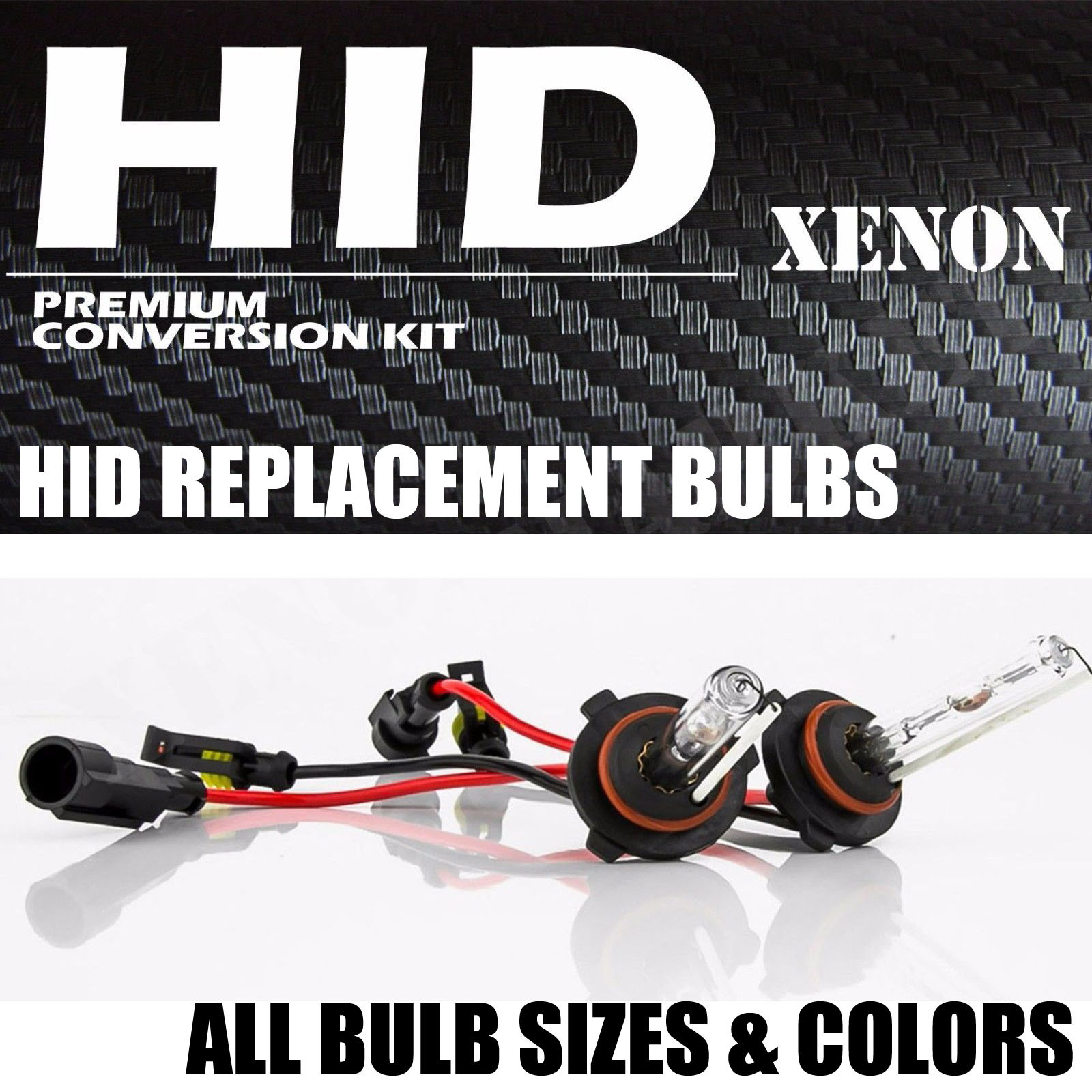 1995-2018 Dodge RAM 1500 HID Xenon Conversion KIT Headlight Hi/Low Fog Lights