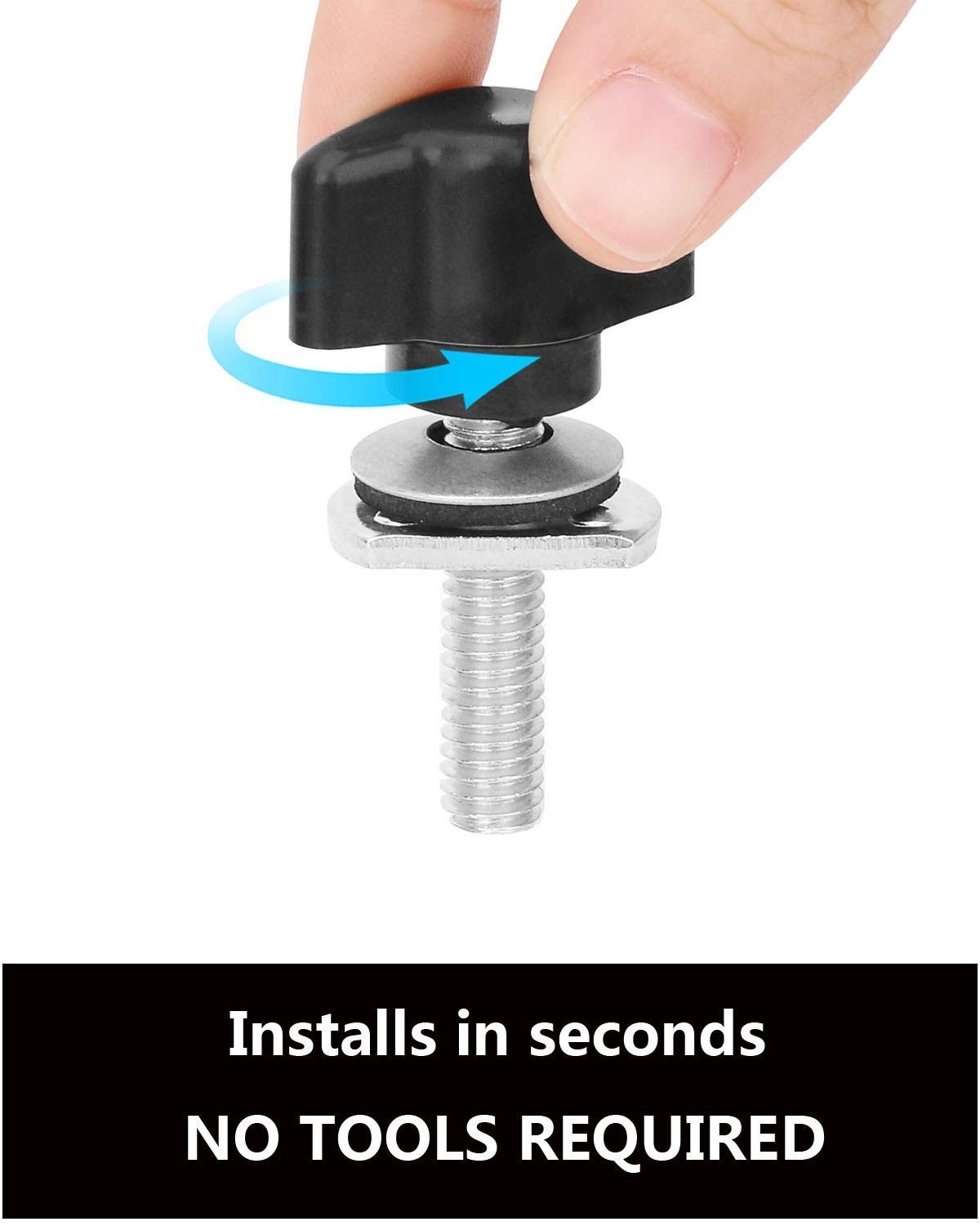 Fast Installation M8 Thumb Screws for Jeep Wrangler – Hassle-Free Hardtop Kit