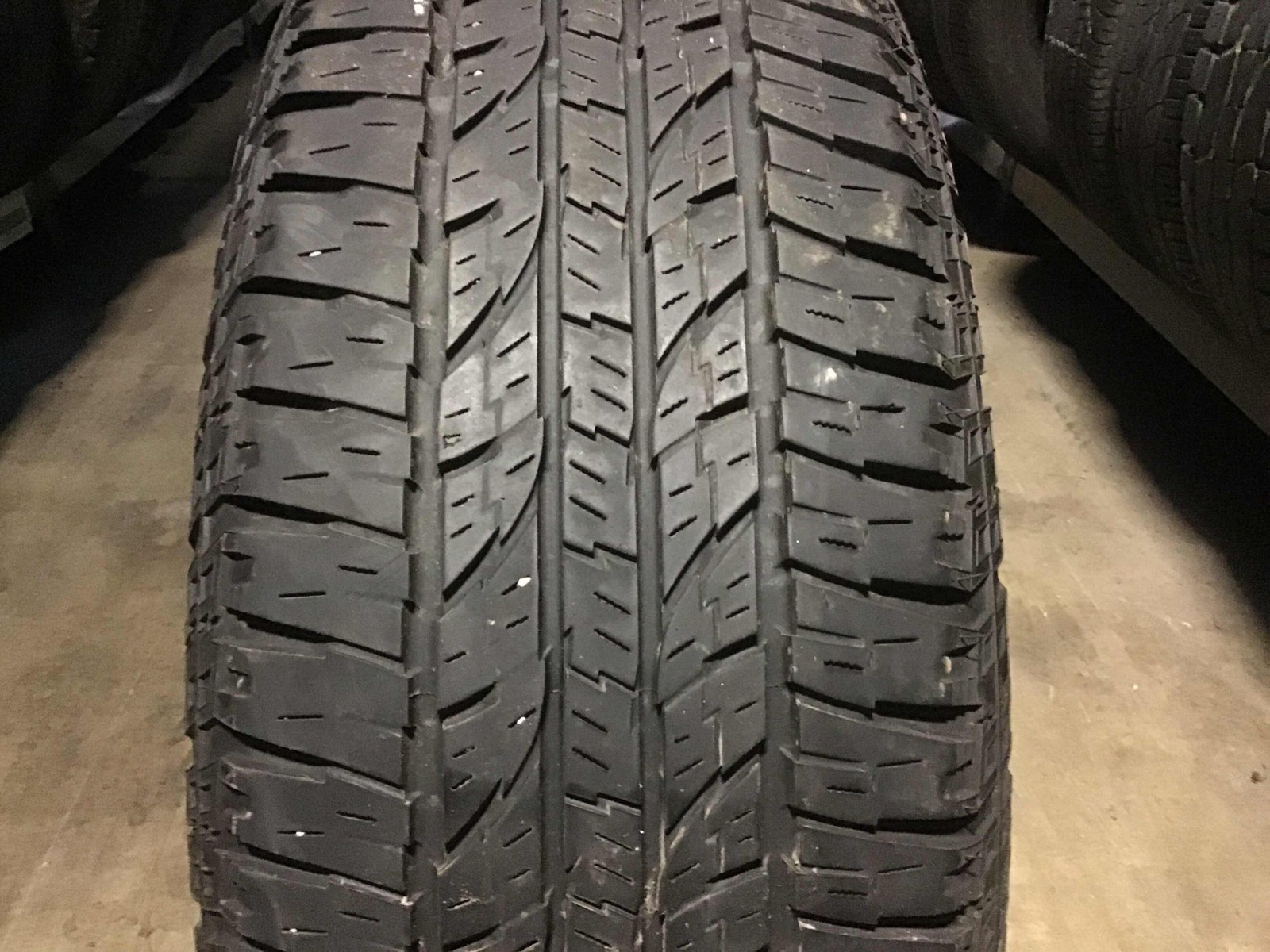 P225/65R17 Yokohama Geolandar A/T GO15 102 H Used 6/32nds