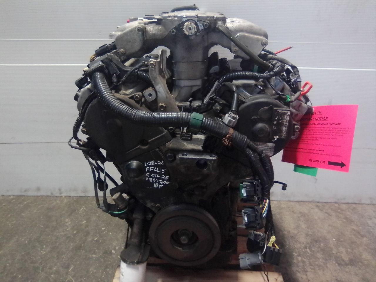 3.5L V6 Gas Engine from 2006 Honda Ridgeline VIN 1 [208,696 miles] 12647498