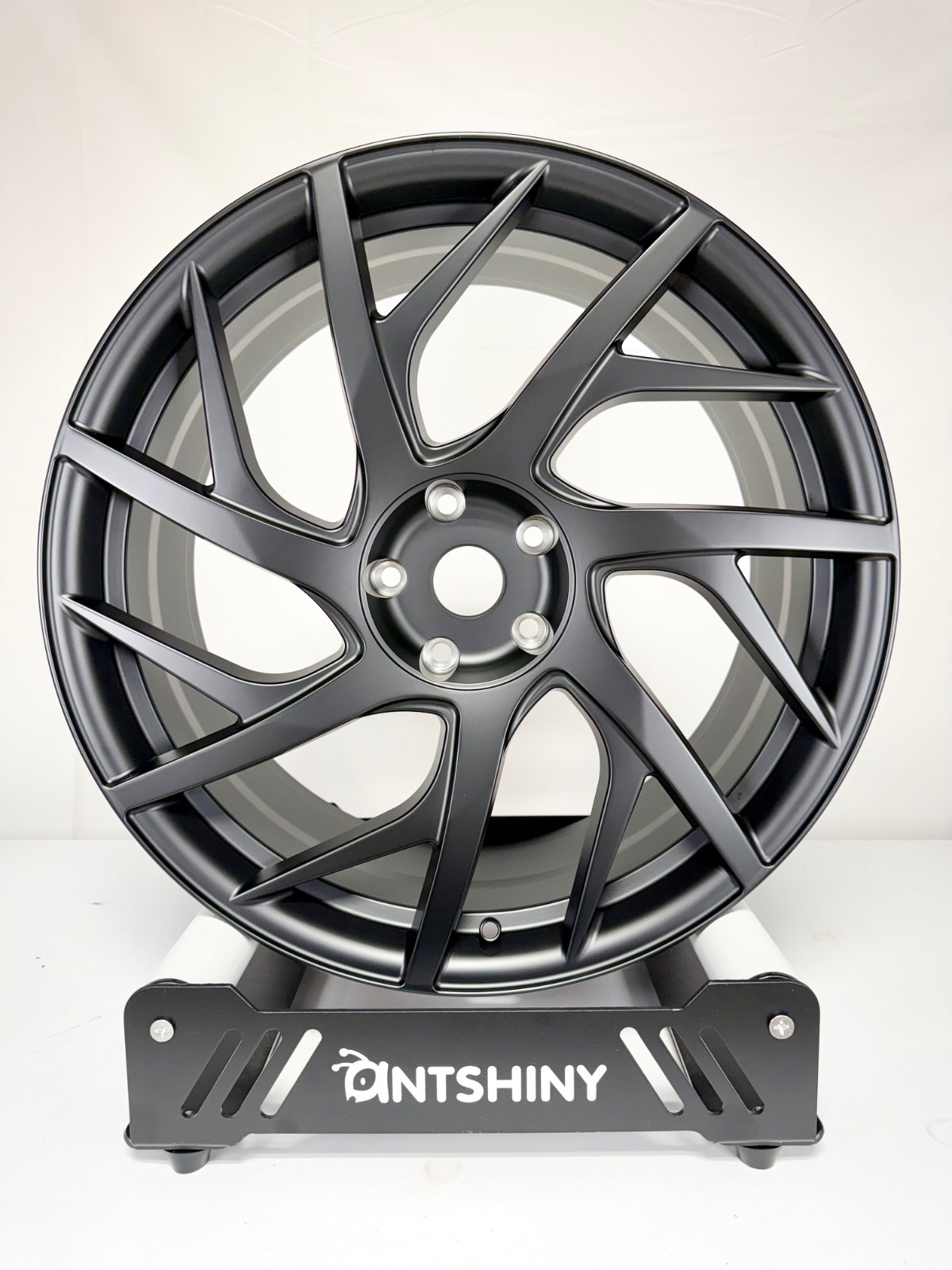 New Replica Wheels Rims SET (4) Tesla S Plaid 21″ Velarium Matte Black 5×120