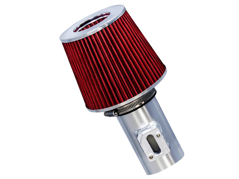 BCP RED 2016-2022 Malibu 2.0L Turbo Short Ram Air Intake System +Racing Filter