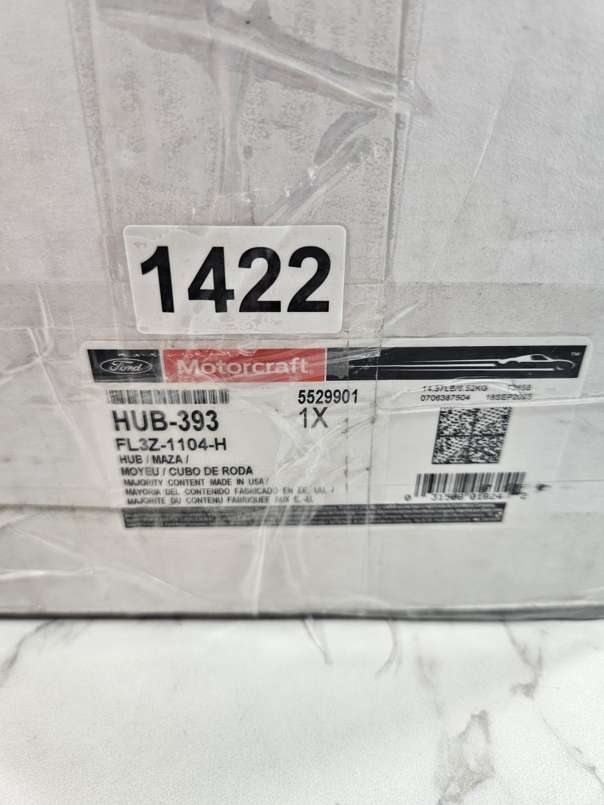 Genuine Ford 6 Lug Wheel Bearing T365G