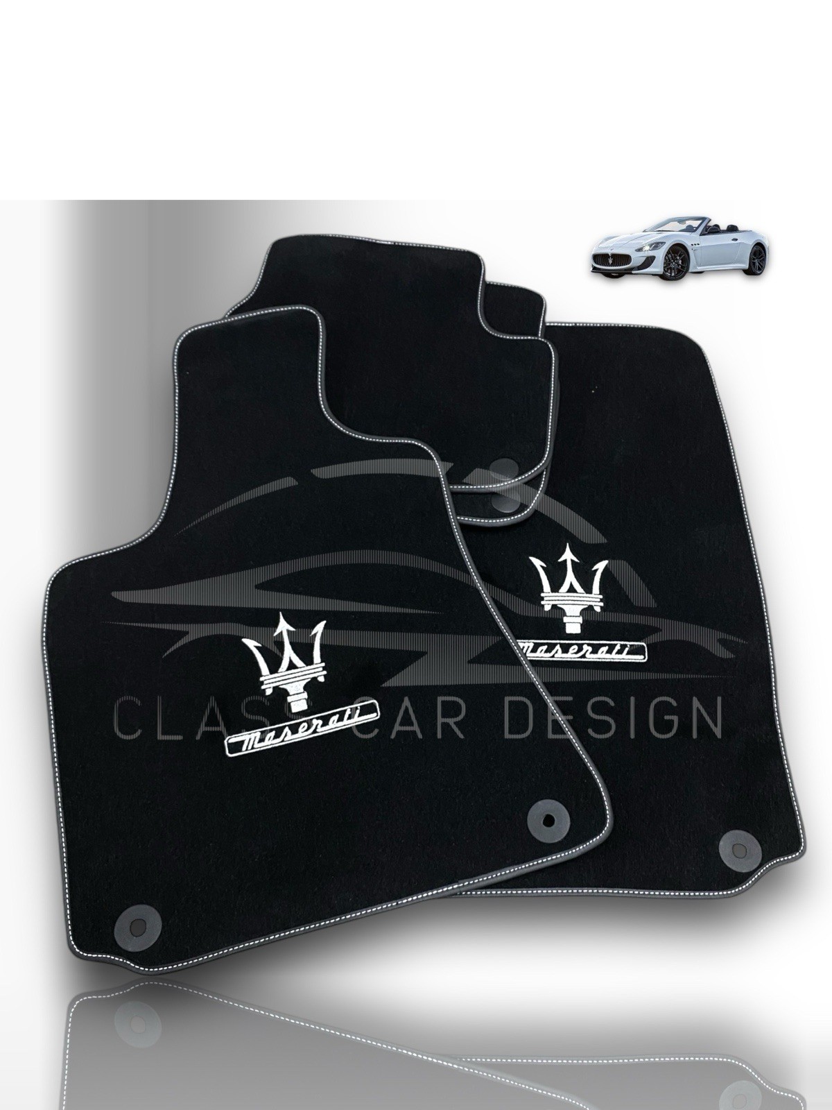 Floor Mats For Maserati Ghibli Levante Quattroporte Granturismo Grecale MC20