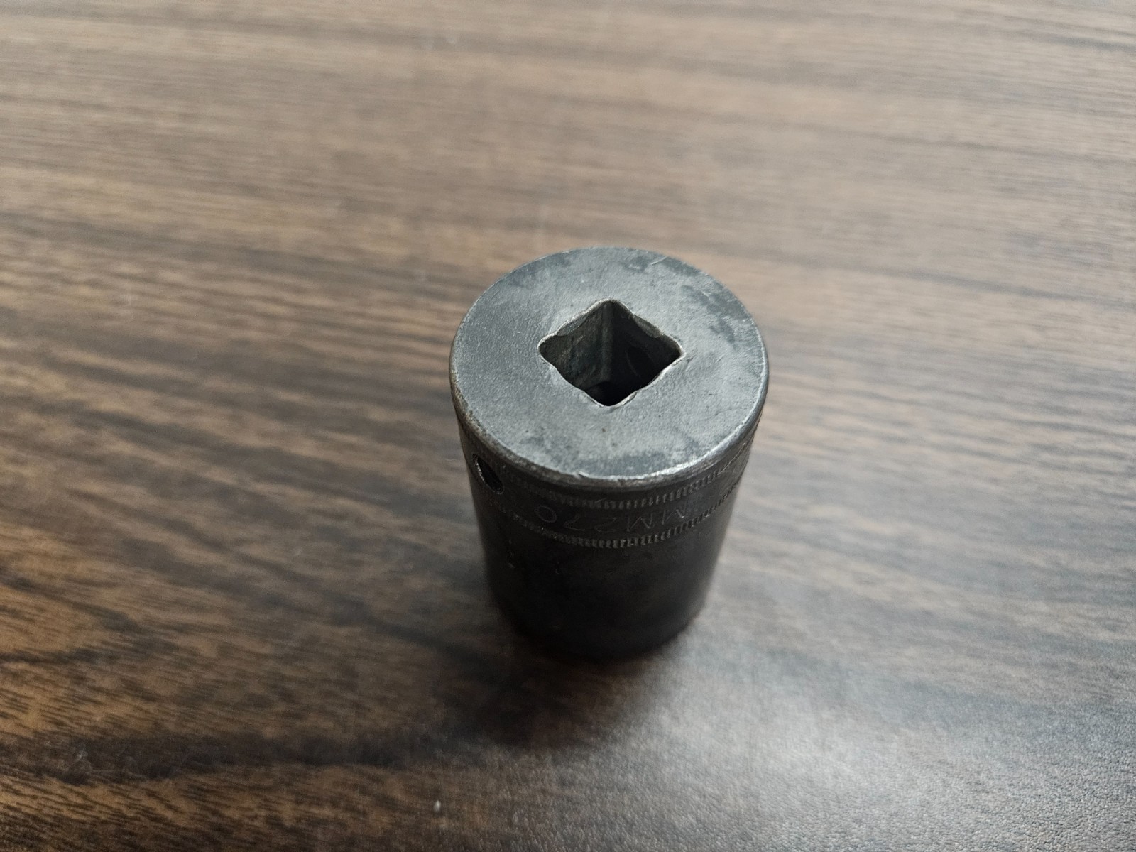 Snap-On IMM270 1/2″ Drive 6 Point 27mm Metric Shallow Impact Socket USA