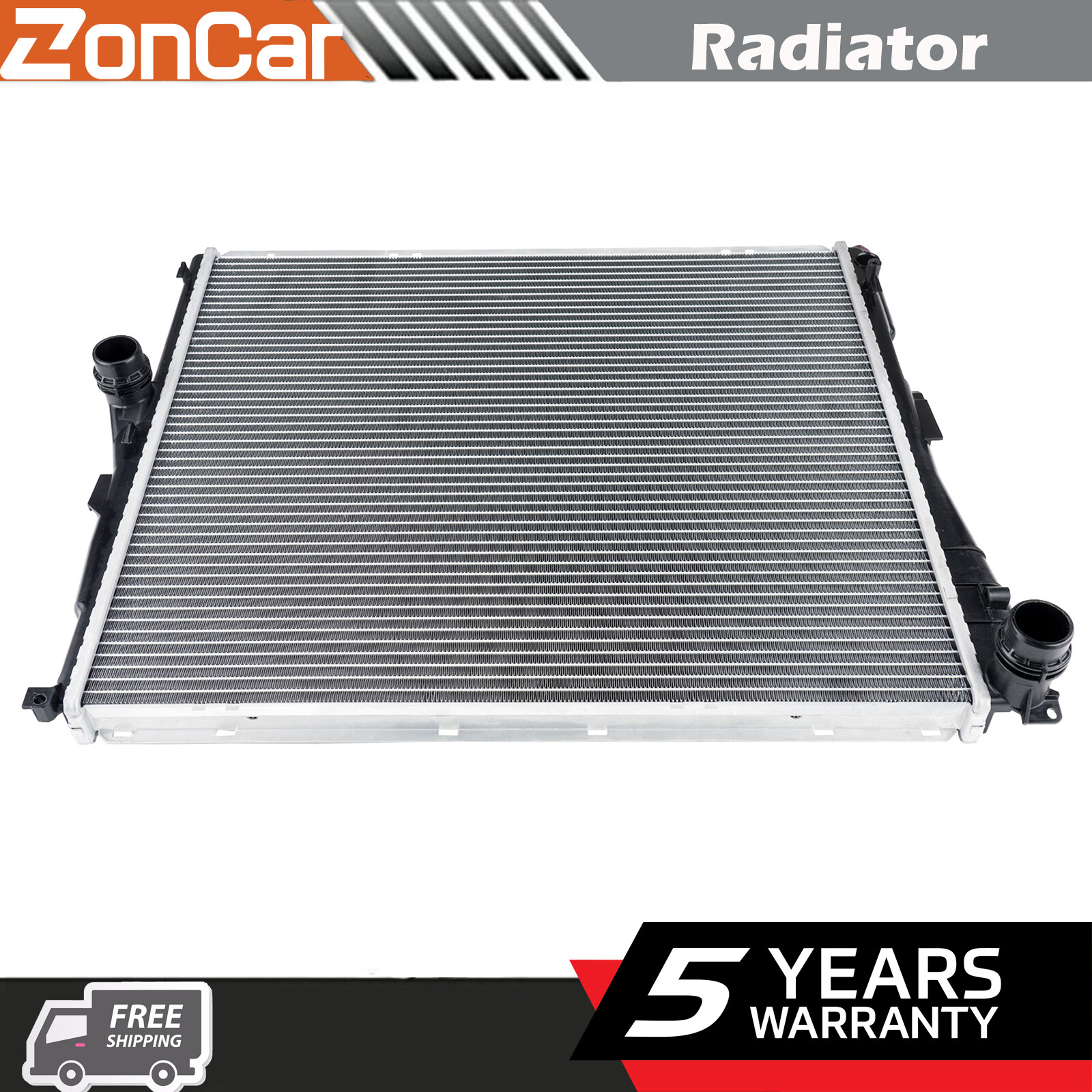 Radiator Assembly For BMW E83 X3 2004 2005 2006 2.5L 3.0L Aluminum CU2771 1 Row