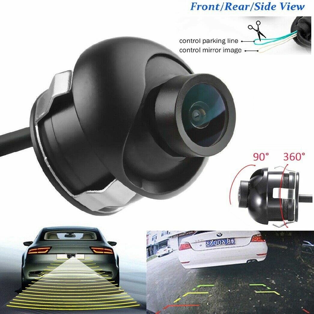 360° Waterproof Night Vision Car Rear View Reversing Backup Parking Camera HD