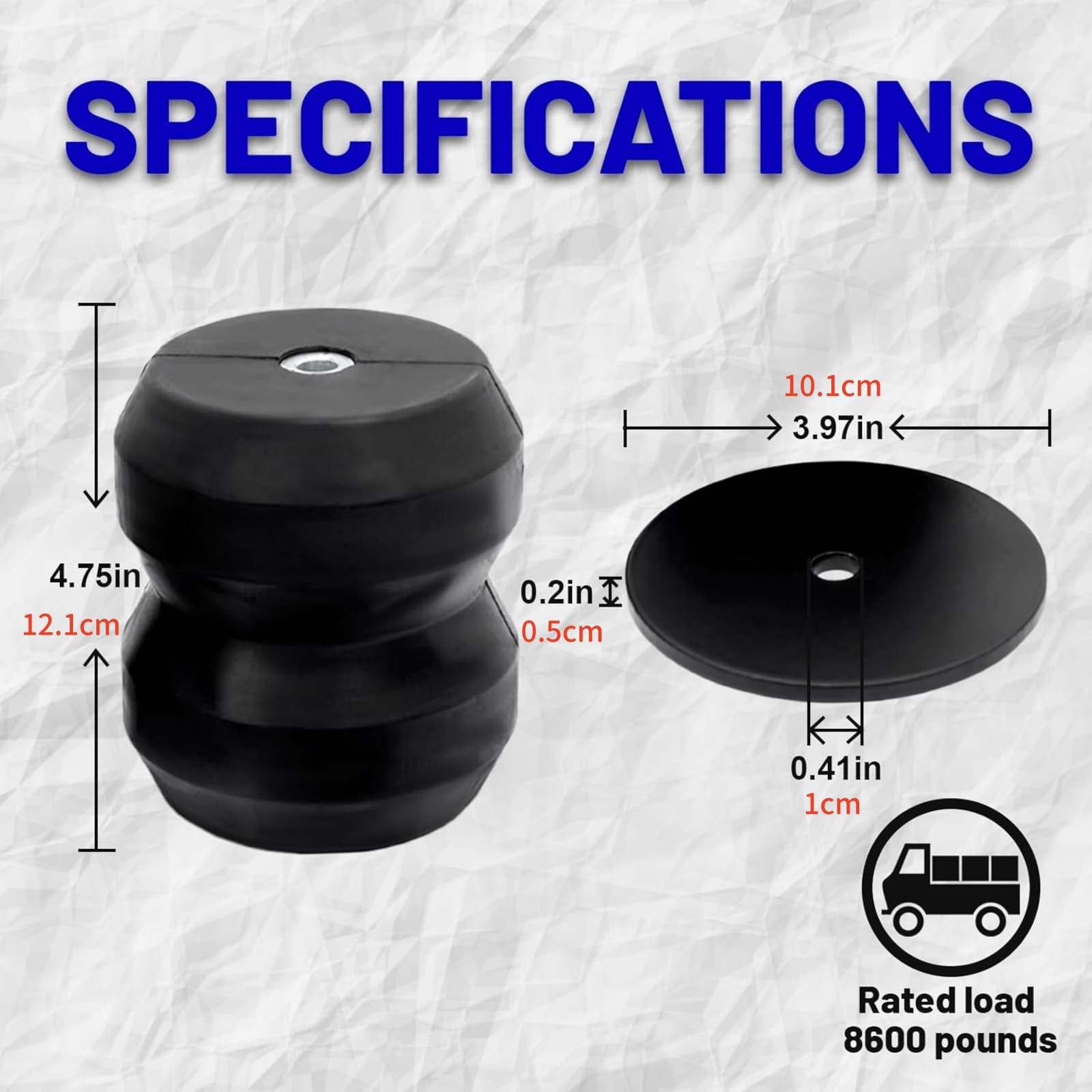 Easy-to-install Suspension Helper Spring Kit GMRCK15S For Chevy Silverado 99-21