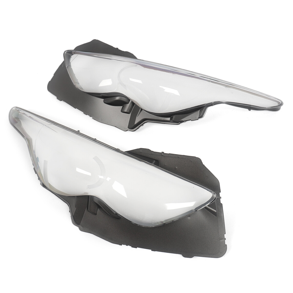 Pair Headlight Headlamp Lens Cover Shell For Infiniti FX35 FX37 AWD 2009-2013