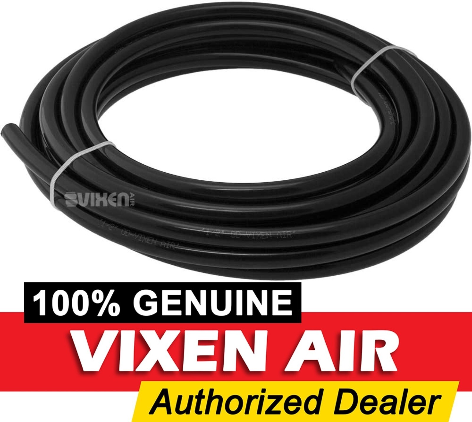 ½” OD NYLON PLASTIC HOSE AIR RIDE/SUSPENSION SYSTEMS/HORNS 25 FEET VXA12025