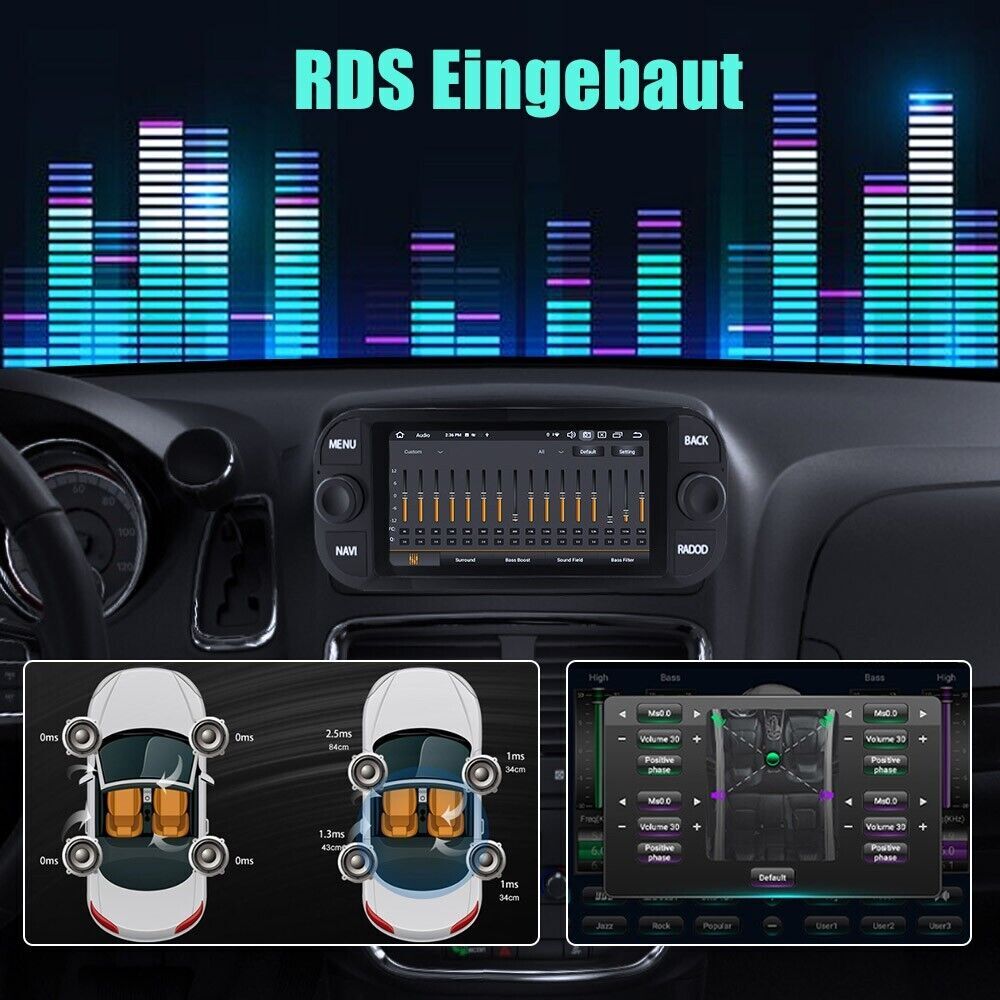 6.86″ Android 13 Carplay For 2004-2010 Dodge Viper Car Stereo Radio GPS Navi DSP