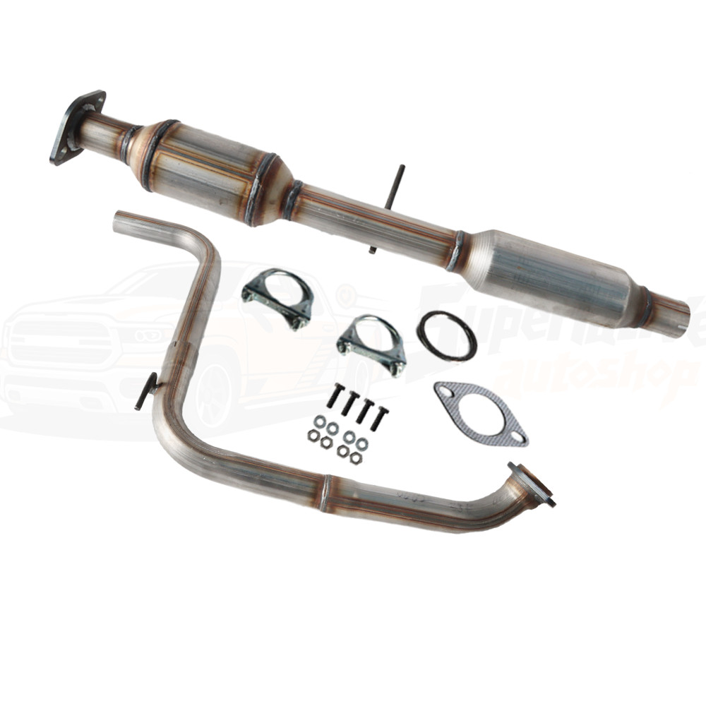 Catalytic Converter & Rear Pipe for 2010 2011 2012 2013 Mazda 3 2.0L / 2.5L
