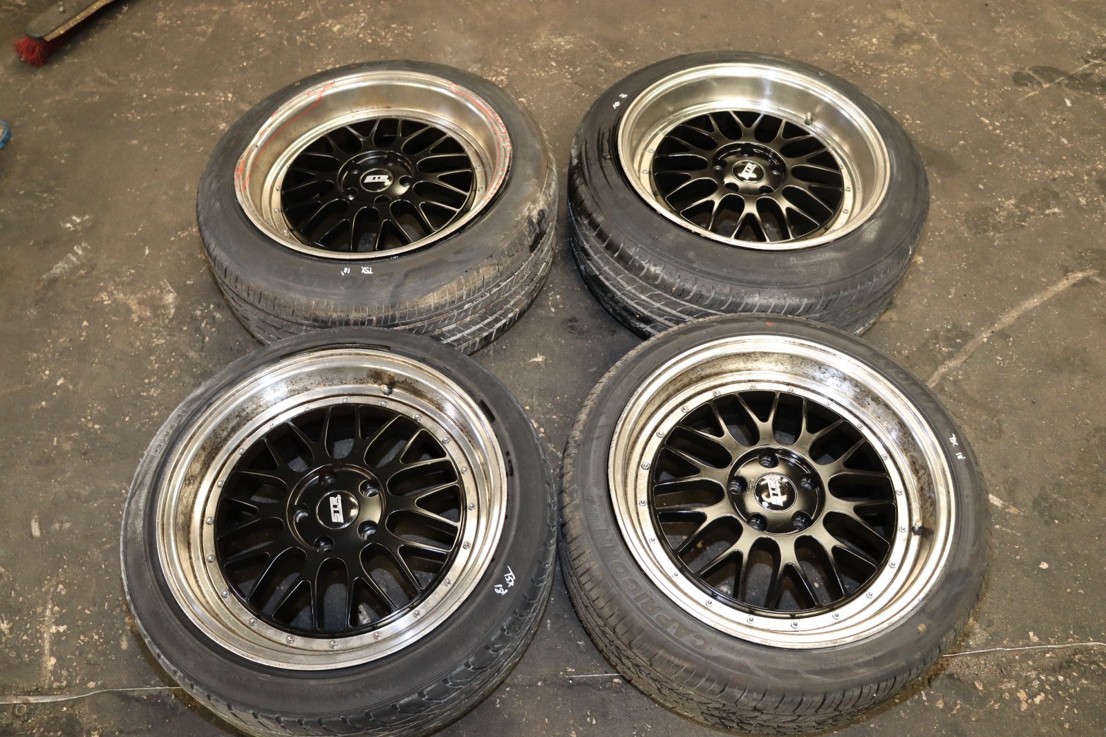 2004-2008 Acura TSX STR Racing 18″ 5×114.3 Wheel sets Rim 18×9.5 & 18×8.5