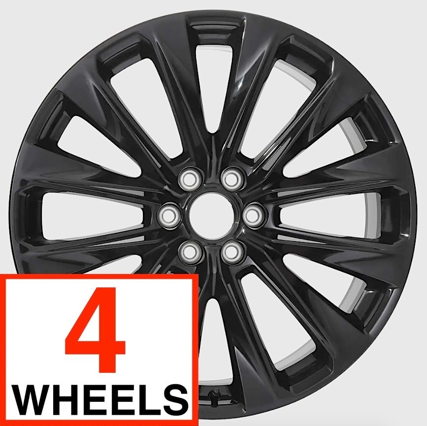 Black 24 inch Wheels Cadillac Escalade Platinum Sport OEM Factory Spec 84934745