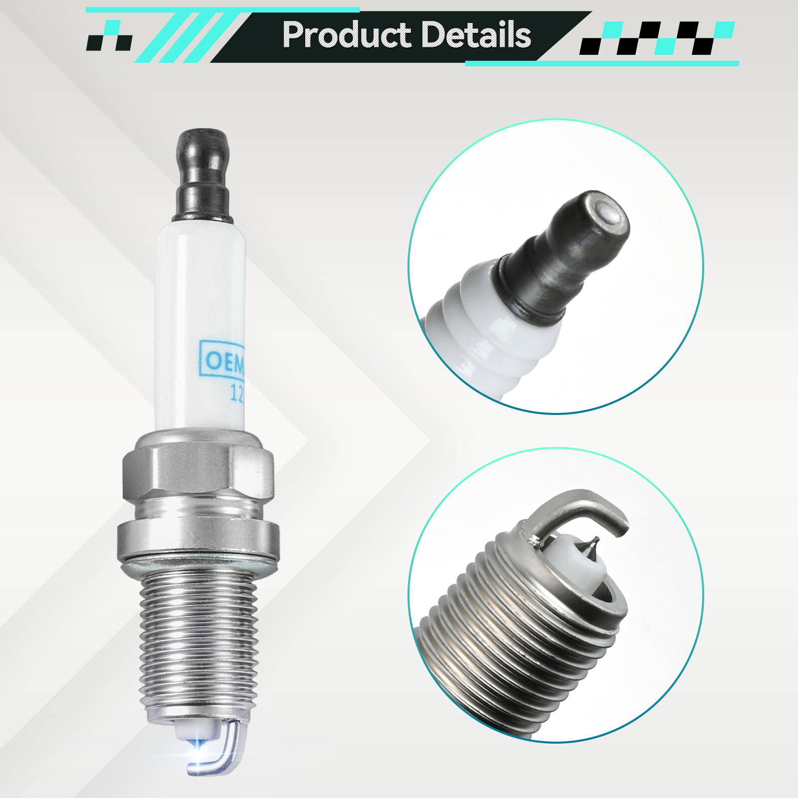 4Pcs For Buick Encore Chevy Cruze Trax 1.4L 11~2021 Iridium Spark Plugs 55576026