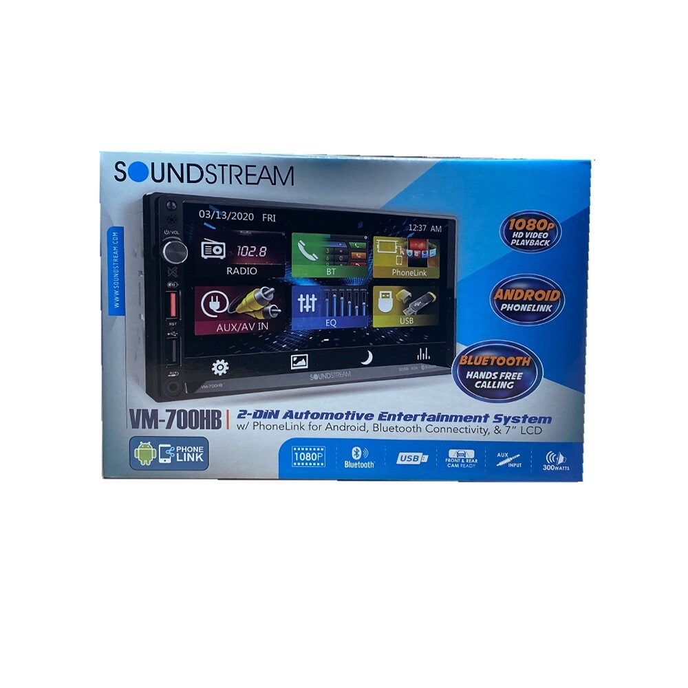 VM700HB 7″ Bluetooth Car Stereo. Double DIN Dash Kit For 1988-1994 GM C/K 1500
