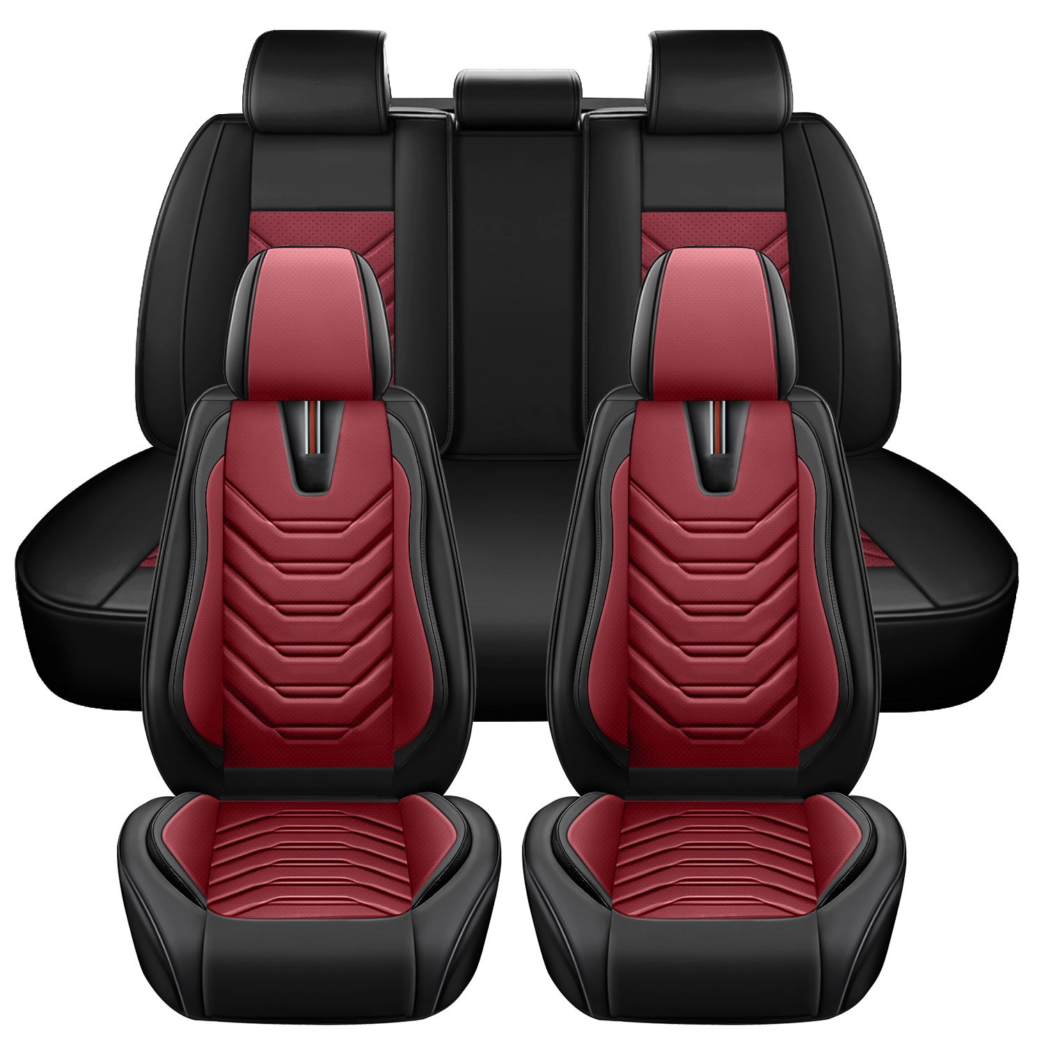 Custom For Dodge Ram 1500 2009-2026 2500 3500 Leather Car Seat Covers Full Sets