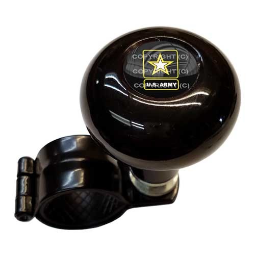 Black Steering Wheel Suicide Spinner Power Handle Knob Car & Truck – US ARMY