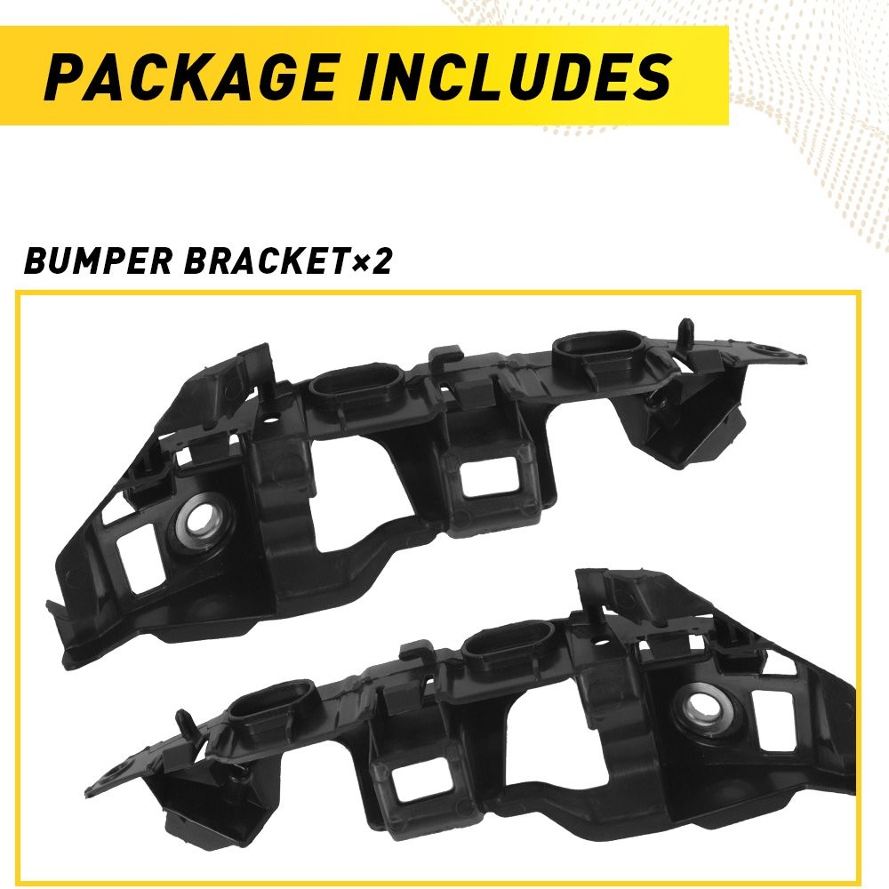 2PCS Front Bumper Retainer For 2015-2018 Volkswagen Golf Driver and Passenger