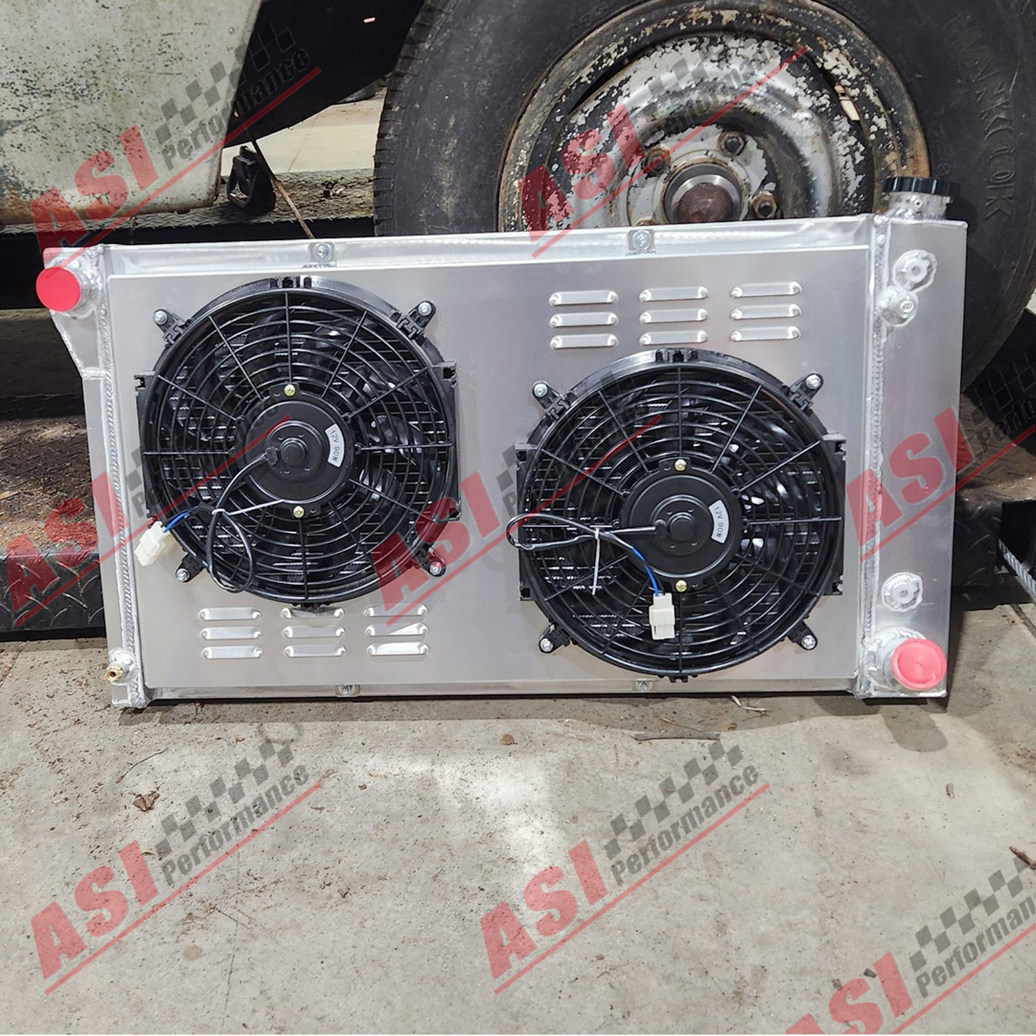 3 Rows Radiator +Shroud Fan For 1967-1972 Chevy GMC C/K Series Pickup Suburban