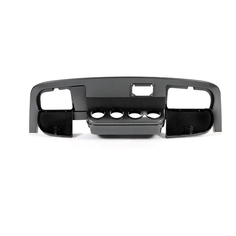 For EZGO TXT Golf Cart 1994-2013 Dash Assembly Cover Kit Carbon Fiber Printing