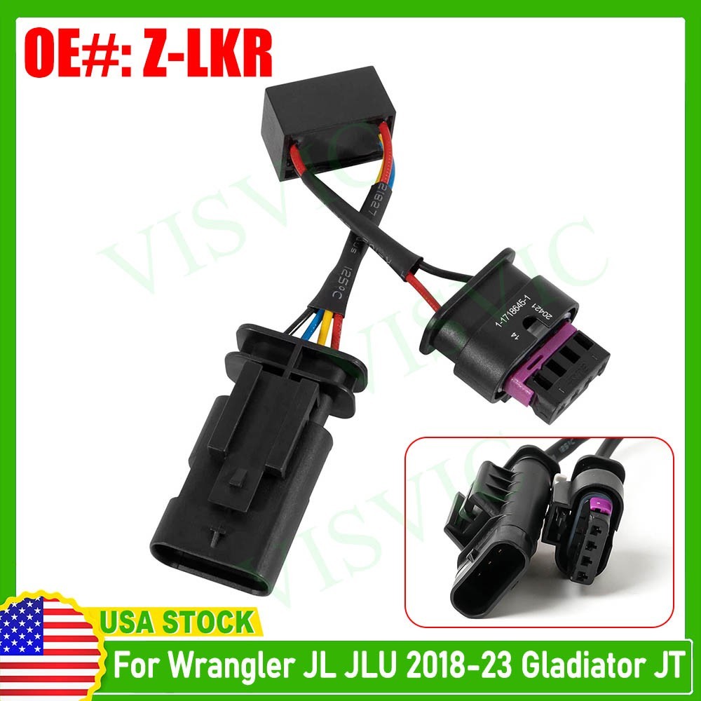 Z-LKR-OEM Locker Sensor Wiring Harness For Jeep Wrangler JL JT 2018-2023