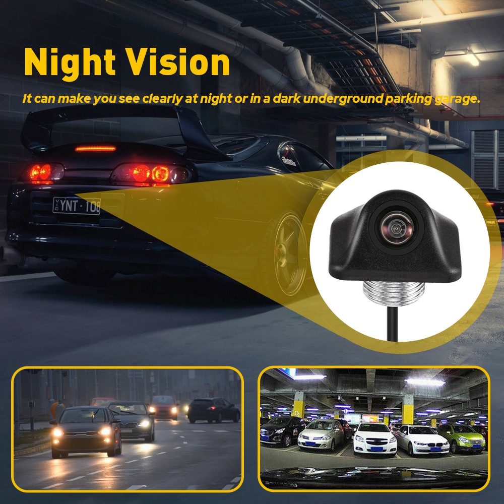 Car View Rear Reverse Camera Parking Backup Cam HD Night Vision Waterproof 170°