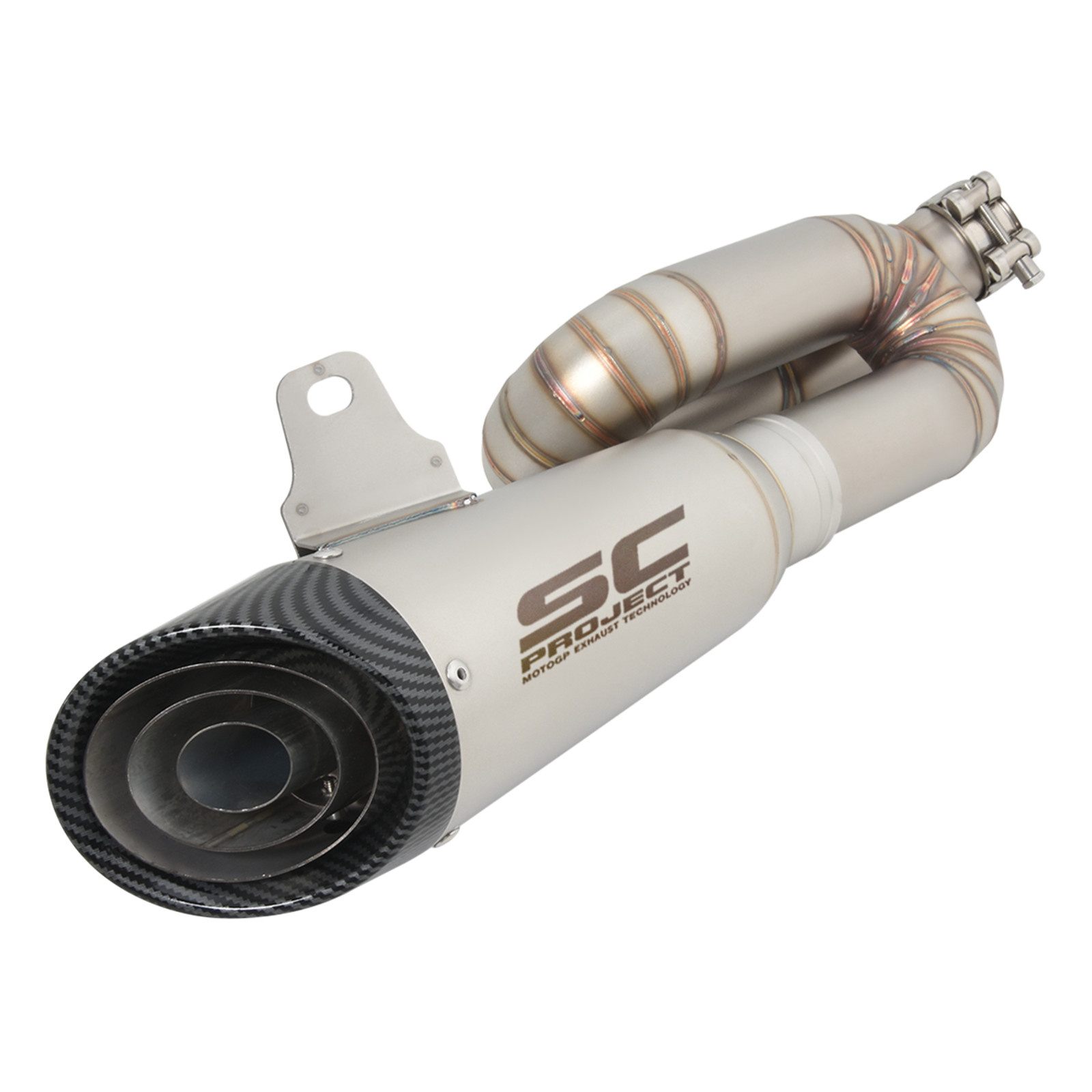 Slip on Exhaust Link Pipe Muffler for Triumph Street Triple RS R 765 2017-2024