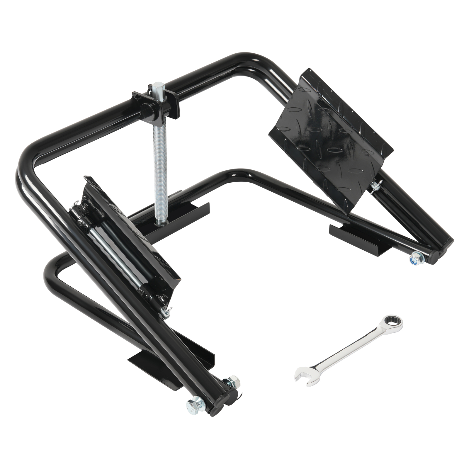 Tire Leveler w/Ratchet Wrench For Light RV Trailers Camper Van Leveling System