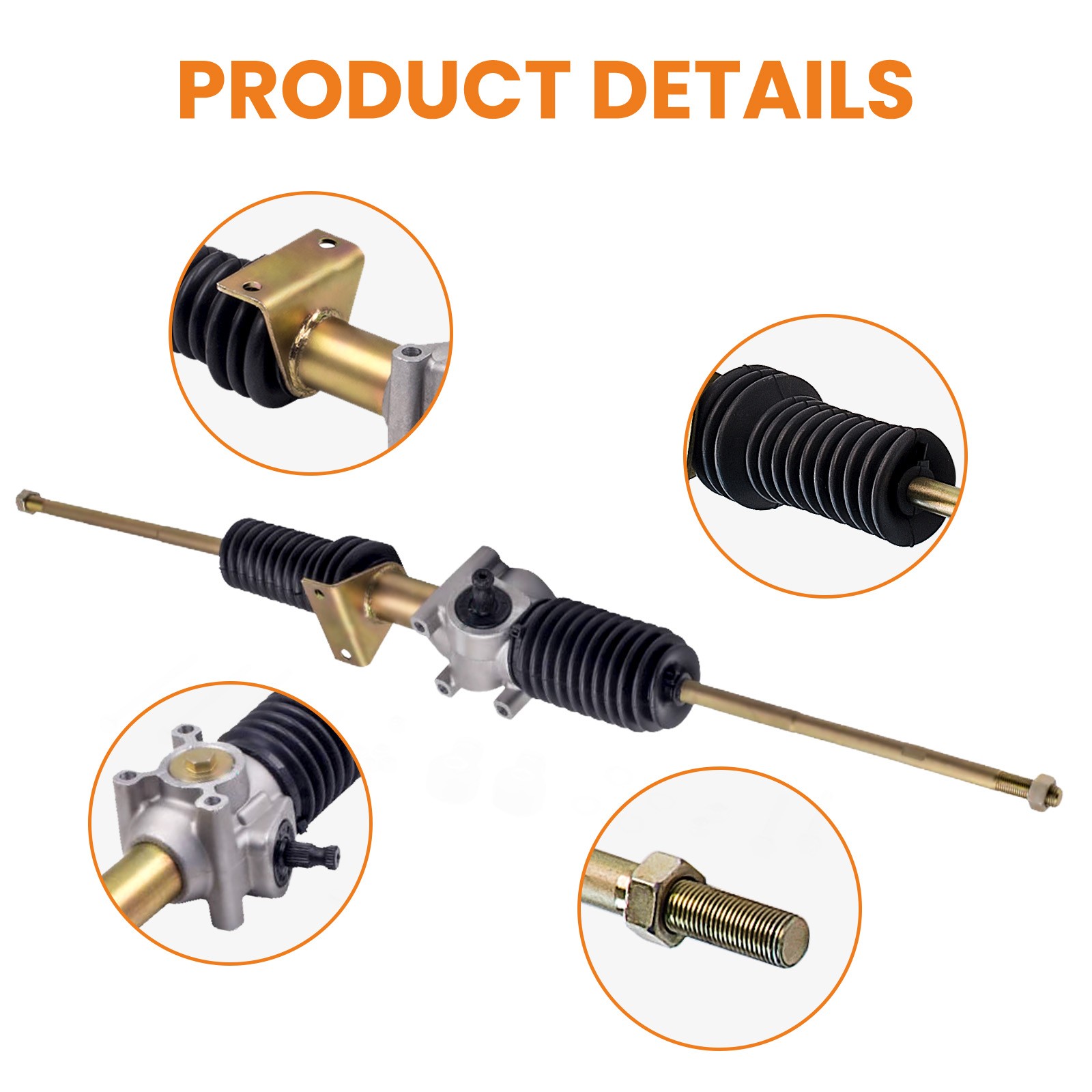 Steering Rack And Pinion & Tie Rod Ends for Polaris RZR 800 EFI 2008-13 1823497