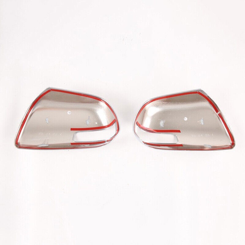 chrome abs Side Mirrors Rearview Trim Cover 2PCS For Toyota Sienna 2015-2020