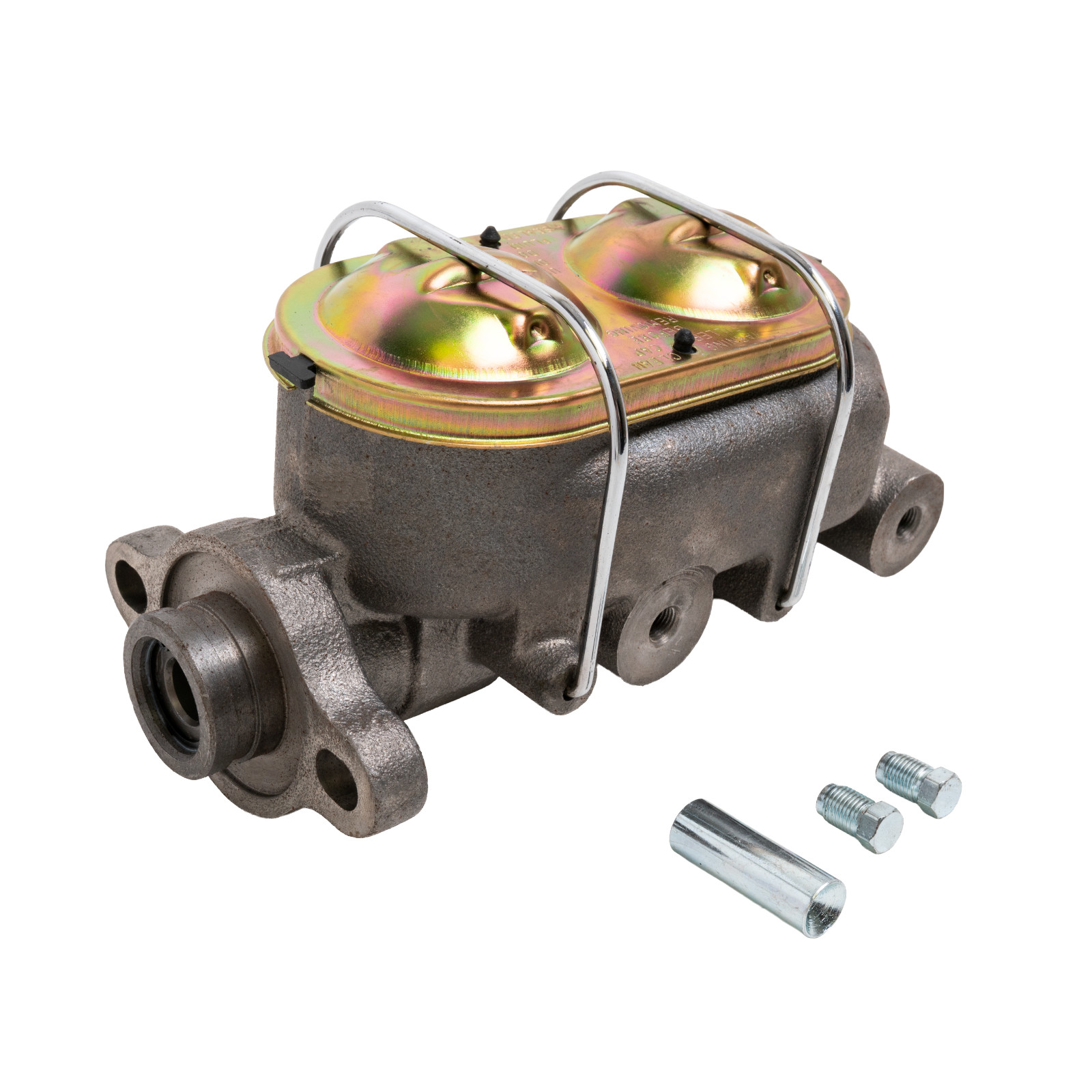 GM Cast Iron Master Cylinder 1″ Bore 3/8″ 4 ports Universal deep /shallow bore