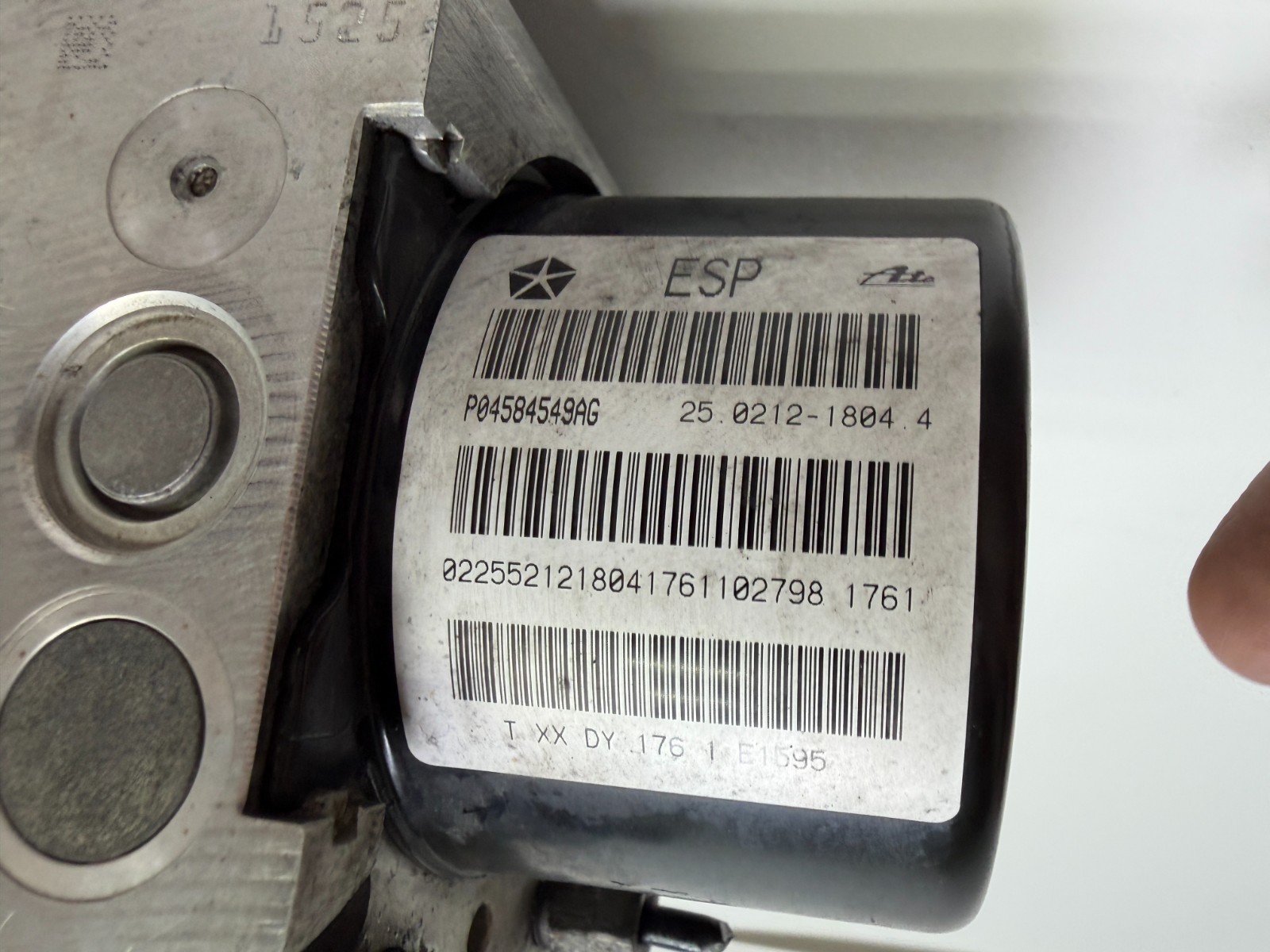 2011-2012 Chrysler 300 Dodge Charger ABS Pump Anti Lock Brake Module P04584549AG