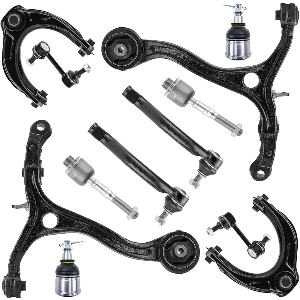 12pcs Front Upper & Lower Control Arms Suspension Kit For 2008-2012 Honda Accord