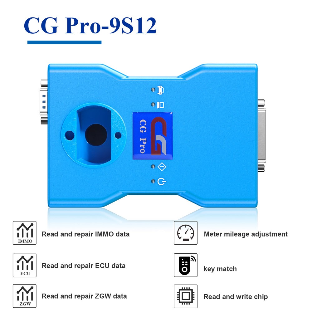 CG Pro 9S12 Programmer Full Version With All Adapter Free Update Online Lifetime