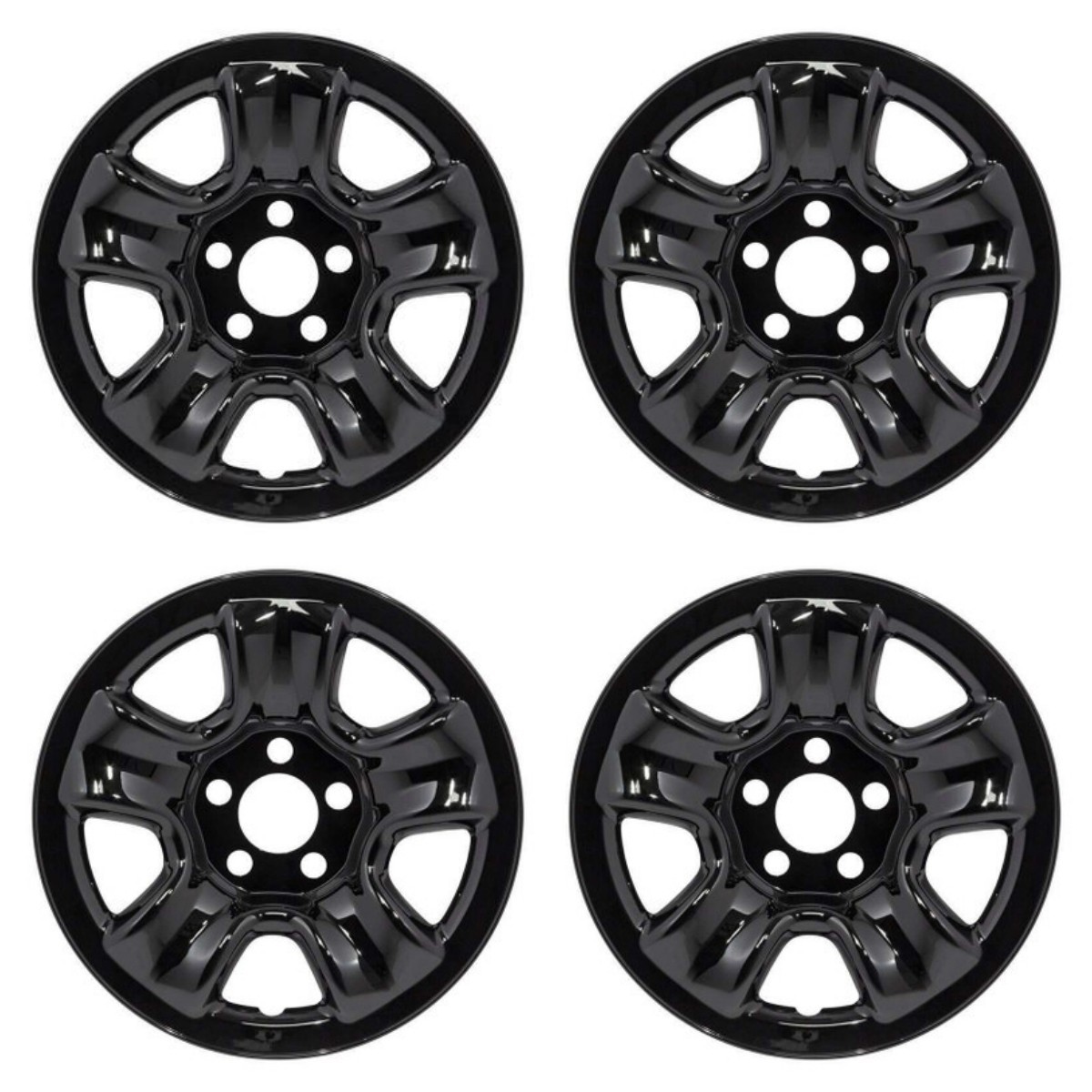 16-inch Wheel skins for 2012-2016 Honda CRV Wheel covers;Glossy Black