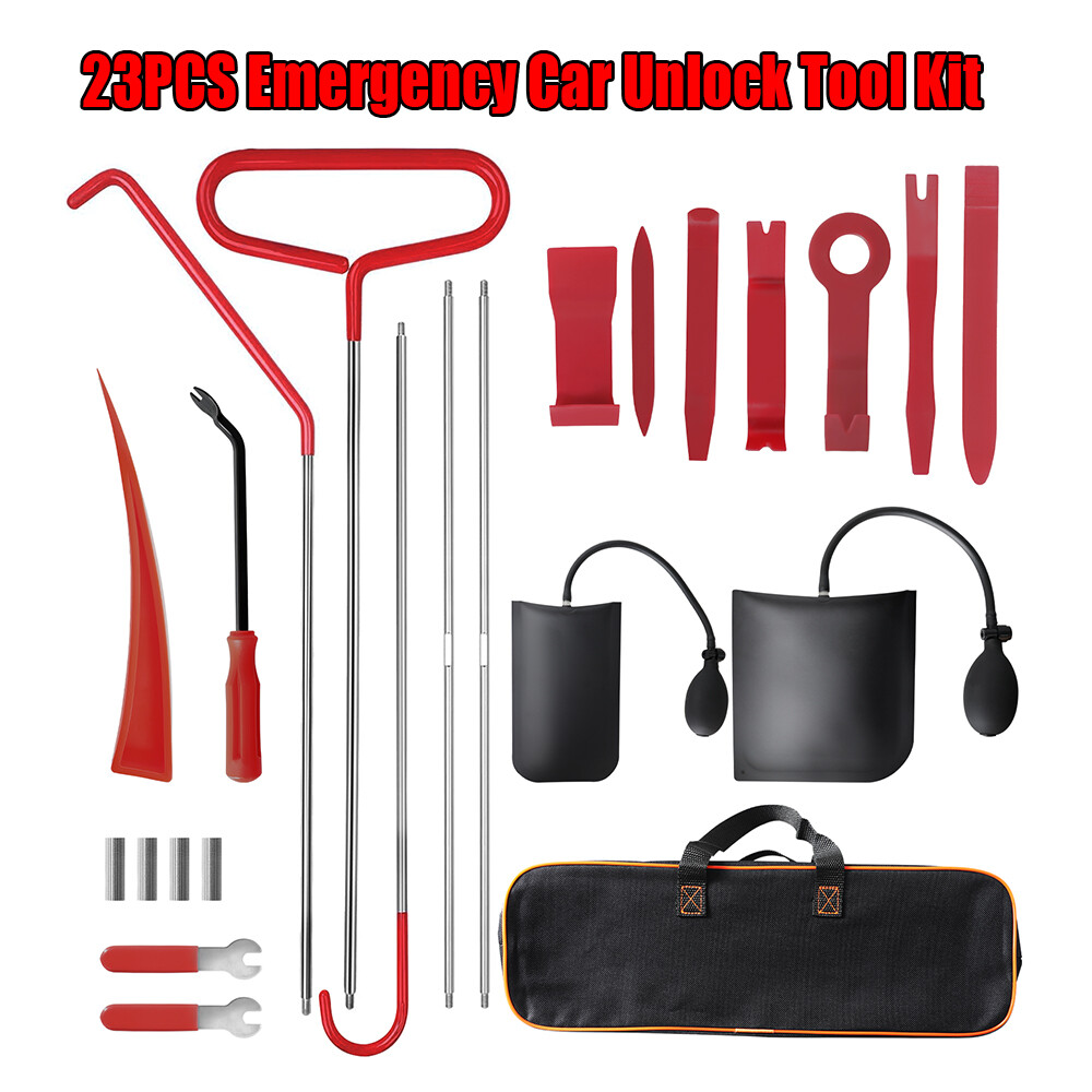 Car Repair Tool Kit 23 PCS Professional Emergency Tool Kits with carry Bag