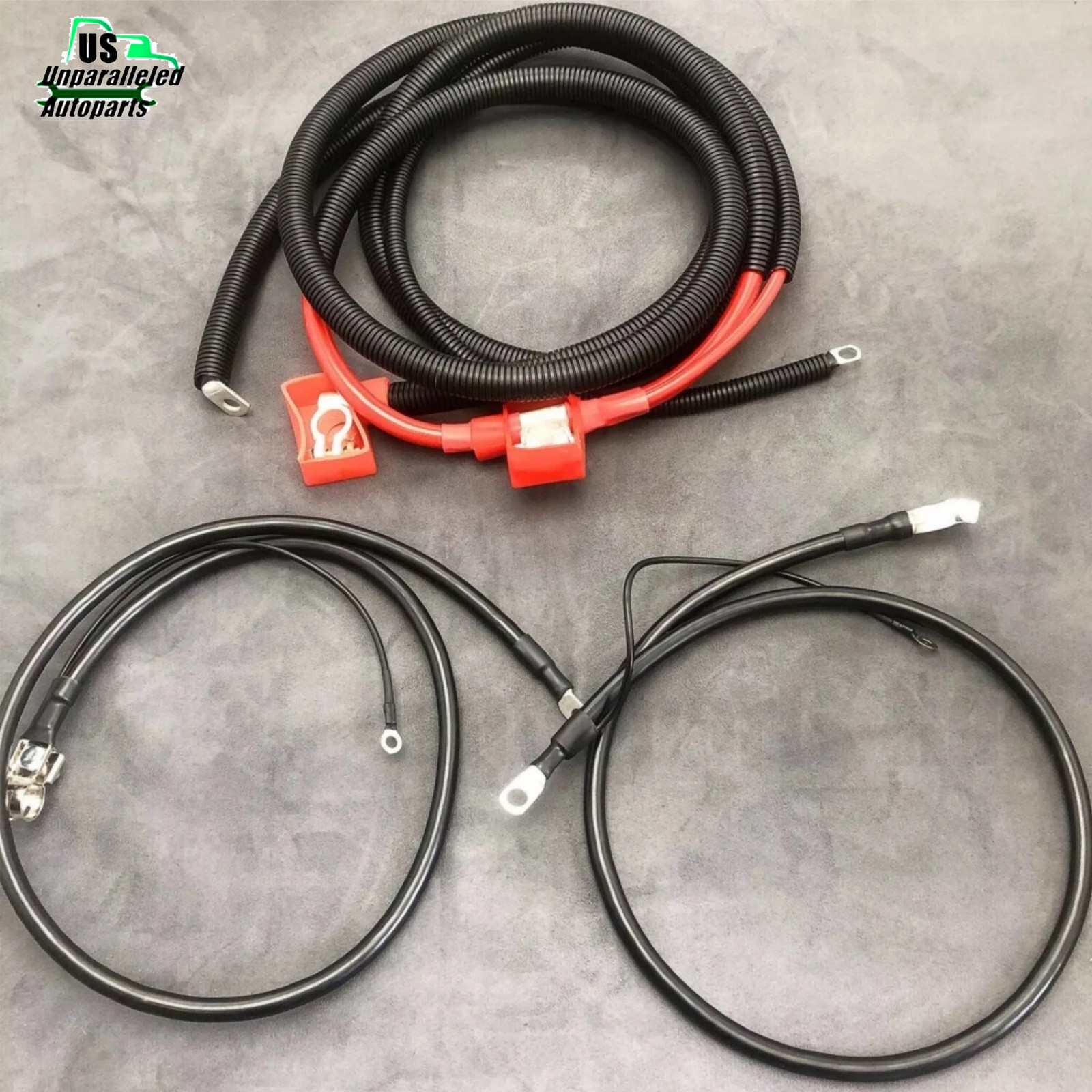 Positive & Negative Battery Cable Kit Fits Ford F-250 F-350 F-Super Duty 7.3L US