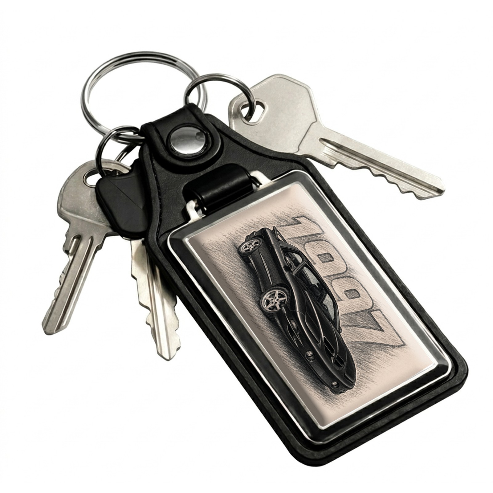 1997 Trans Am Classic Car Key Chain Key Ring Gift for Men Women