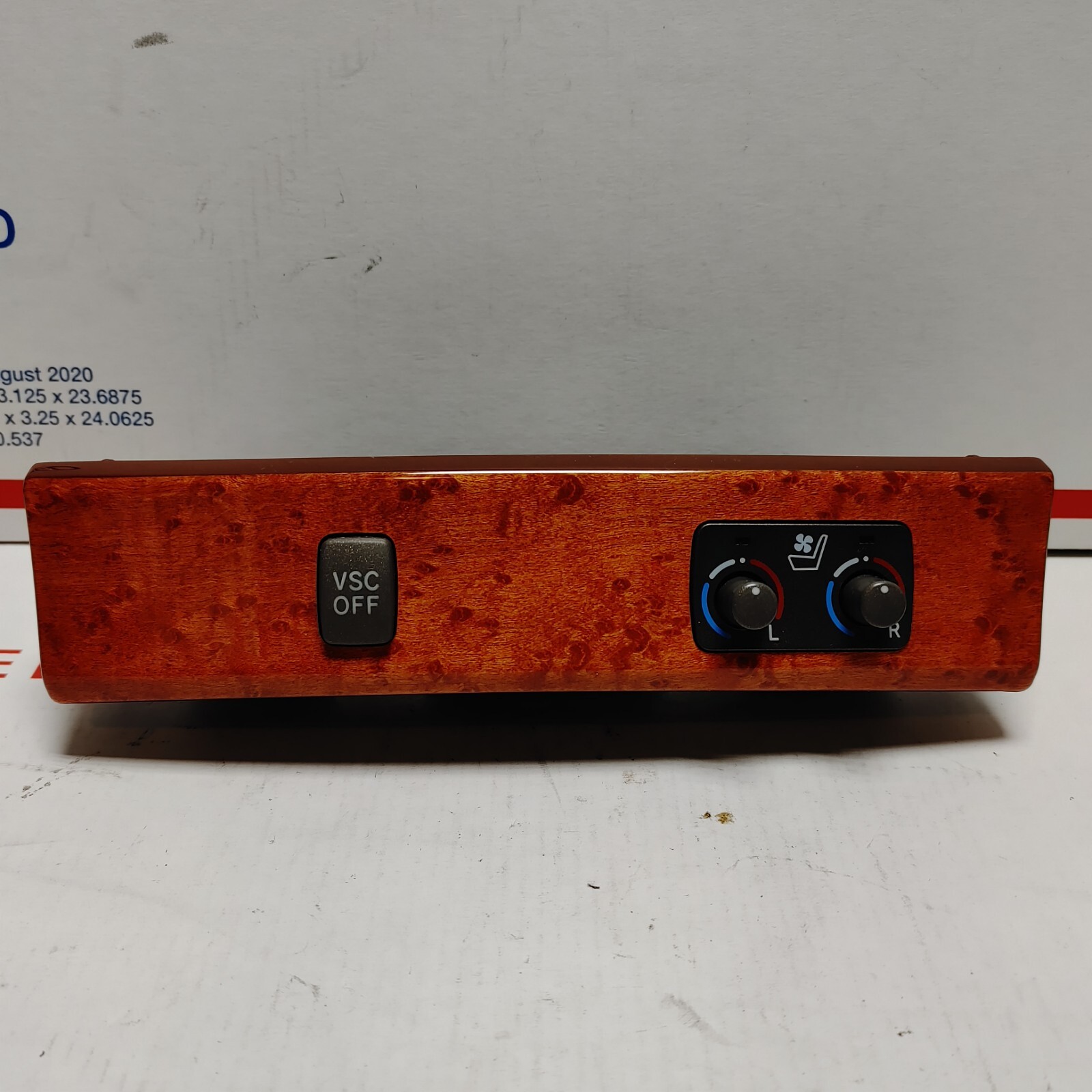 01 – 06 Lexus LS430 Front Heated Seats Switch Control #758369 OEM