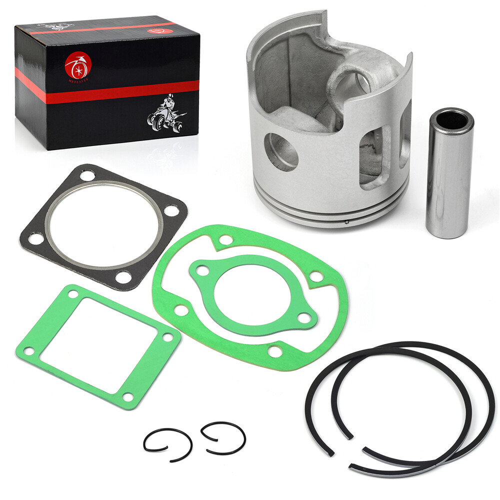 1978-89 For Yamaha G1 2 Cycle Golf Cart Oversize 0.25mm Piston Gasket Kit & Ring