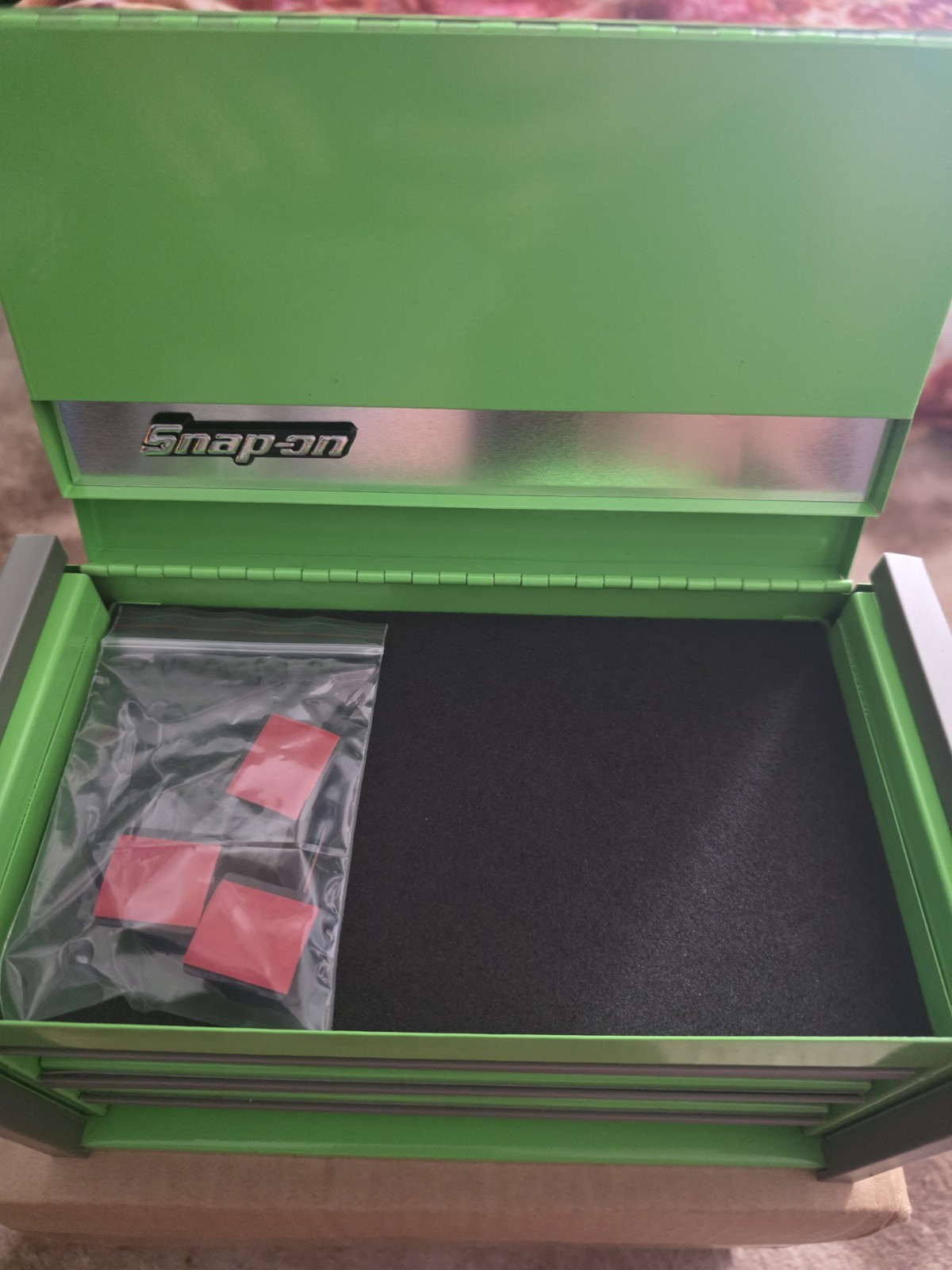 SNAP-ON TOOLS GREEN DESKTOP MICRO TOP CHEST- NEW IN BOX
