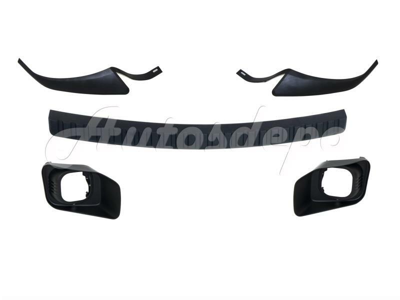 Front Bumper Top Outer Pad Molding Fog Trim Bezel Fit F250 F350 F450 2011-2016