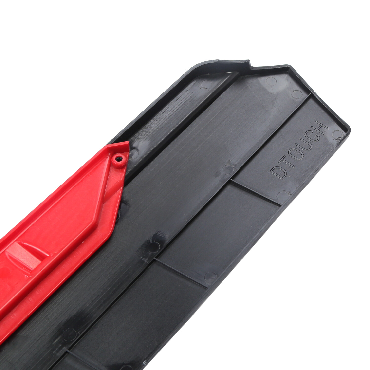 Glossy Black+Red For KIA K5 2021 2022 Front Bumper Lip Spoiler Splitter