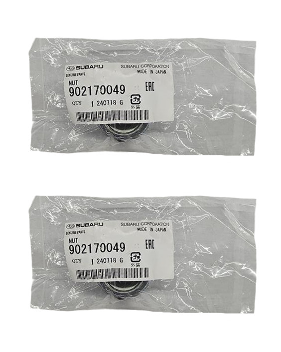 Genuine Front Transmission Axle Nut 2000-2025 Subaru 902170049 Oem CV Rear QTY 2