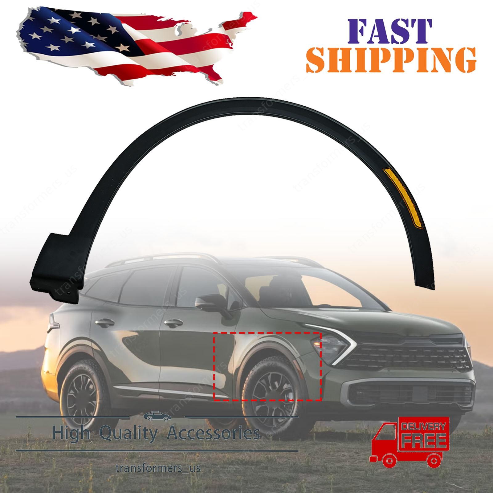 Front Fender Wheel Flare Right For 2023 2024 2025 Kia Sportage Passenger Side