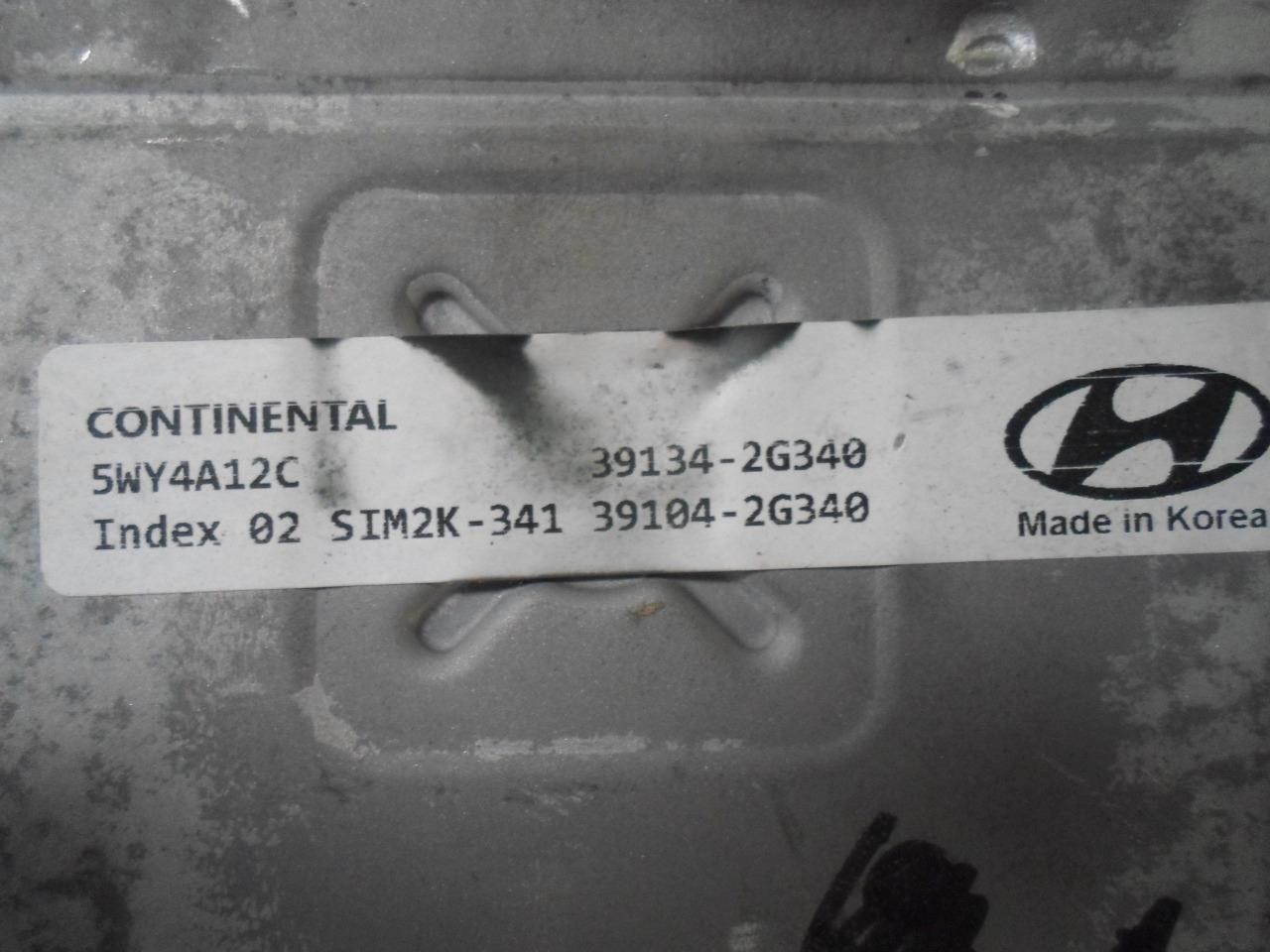 ENGINE COMPUTER HYUNDAI SANTA FE 2010 2011 2012 39104-2G340 39134-2G340 2.4L OEM