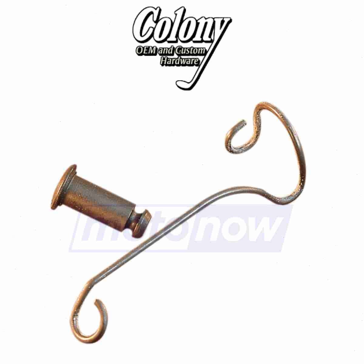 Colony Seat Clevis Pin and Spring for 1970-1984 Harley Davidson FLH Electra zv
