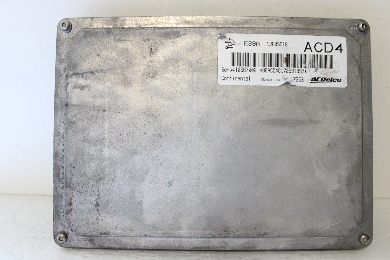 2017-2019 Chevy Impala Engine Computer ECU ECM PCM 12667002 ACD4 OEM